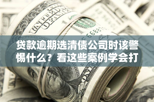 济南贷款逾期选清债公司时该警惕什么？看这些案例学会打翻身仗