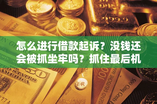 济南怎么进行借款起诉？没钱还会被抓坐牢吗？抓住最后机会！