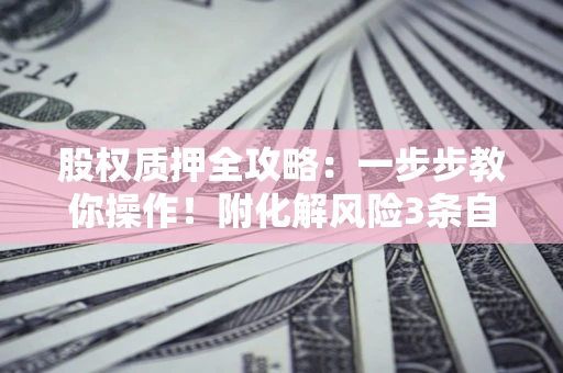 济南股权质押全攻略：一步步教你操作！附化解风险3条自救法则