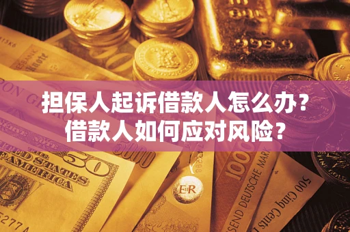 济南担保人起诉借款人怎么办？借款人如何应对风险？