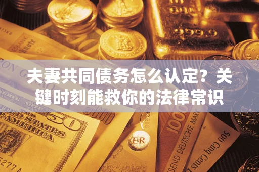 济南夫妻共同债务怎么认定？关键时刻能救你的法律常识