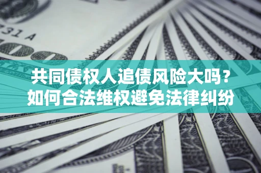济南共同债权人追债风险大吗?如何合法维权避免法律纠纷? 济南共同债权人追债风险大吗?如何合法维权避免法律纠纷?